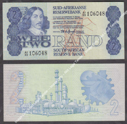 Republic of South Africa : R2 Bank Note of 1978