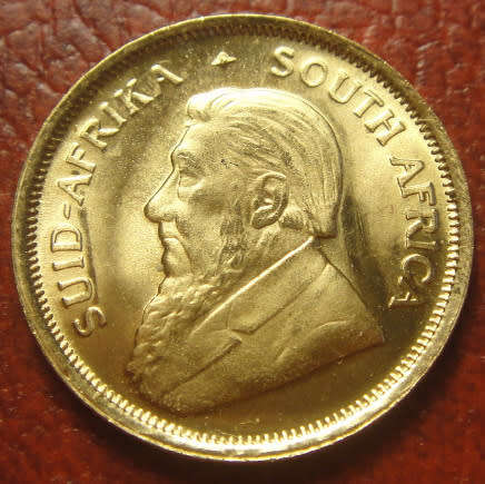 Republic of South Africa : GOLD Tenth Ounce Krugerrand of 1990