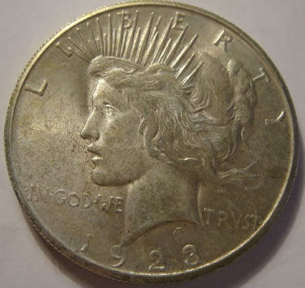 United States of America: Silver Peace Dollar of 1923 (San Francisco Mint)