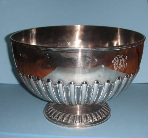 Sterling Silver Bowl presented to Major WR Codrington from the Transvaal Volunteers 1903