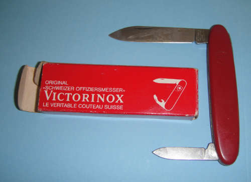 Vintage Victorinox Switzerland Stainless Rostfrei Pocket Knife