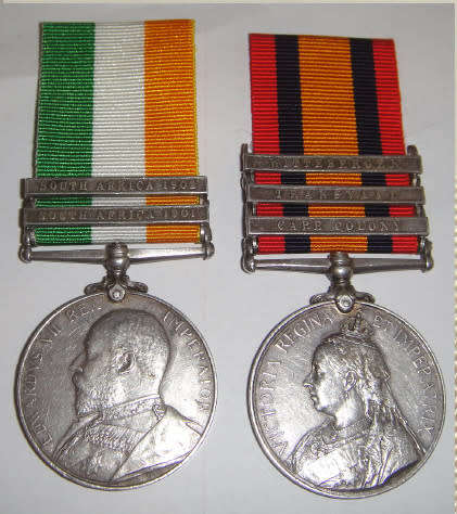 Boer War Pair to Surgeon / Captain G P Parnell