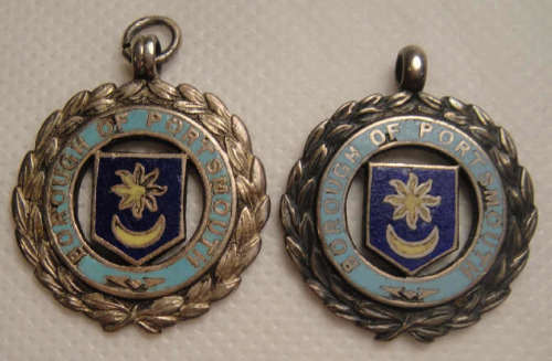Boer War: Two Portsmouth Tribute Medals to the Naval Brigade, 1900-1902. (Laidlaw 0795, Types 1 & 3)