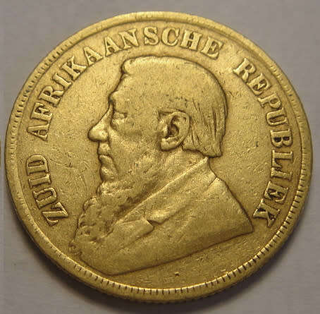 Paul Kruger Z.A.R. GOLD POND of 1898