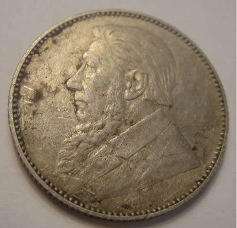 Paul Kruger ZAR : Shilling (1/-) of 1892