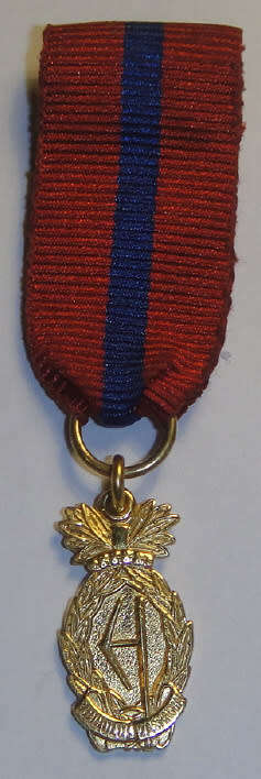 Swaziland Miniature Counselor Badge Royal Order of King Sobhuza II