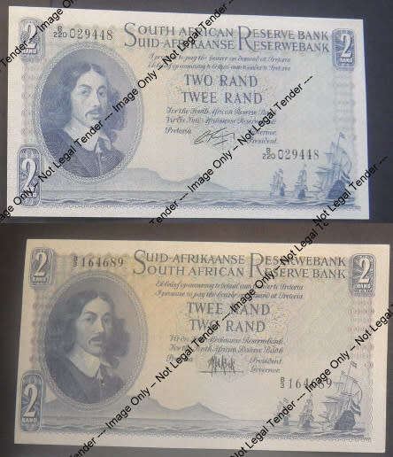 Republic of South Africa : The first two R2 issues (1961 & 1962)