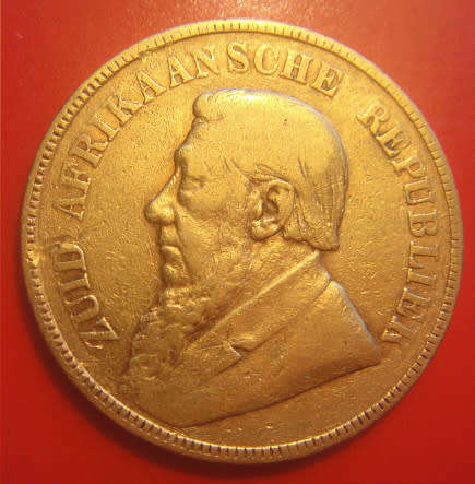 Paul Kruger Z.A.R. GOLD POND of 1897