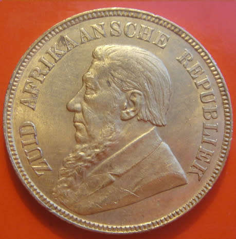 Paul Kruger ZAR : GOLD POND of 1898 (High Grade)