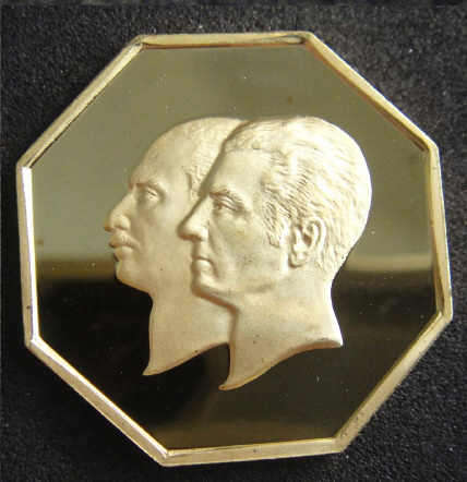Iran: .9000 GOLD Medallion : 50th Anniversary of the Pahlavi Dynasty