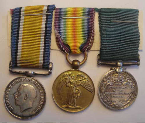 Group of Three Miniature Medals (WW1 period)