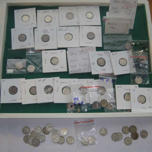 Union of South Africa : Collection of Tickeys up to 1960