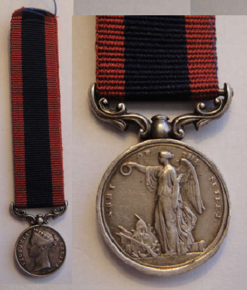 Miniature Sutlej Medal (Very Rare)