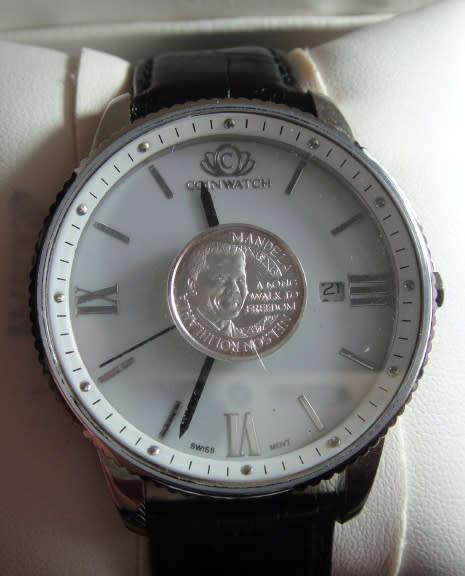 Mandela Long Walk to Freedom Coinwatch Mens Watch