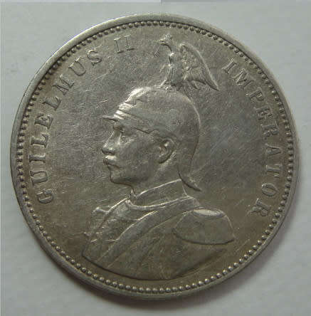 German East Africa (Deutsch-Ostafrika) : One Rupie of 1910 (J)