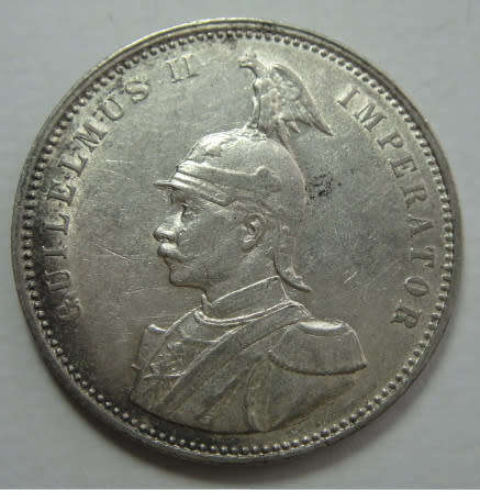 German East Africa (Deutsch-Ostafrika) : One Rupie of 1911 (J)