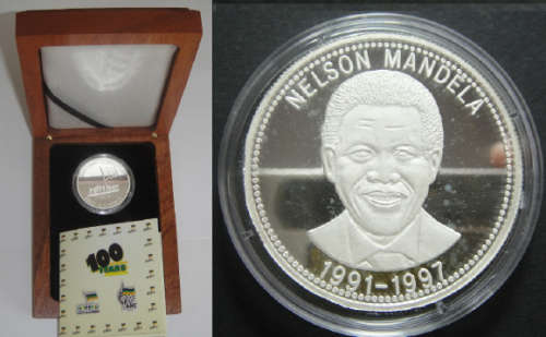 Nelson Mandela (Unity in Diversity) 1 OZ Fine Silver Medallion