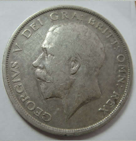Great Britain: George V Silver Half Crown (2/6-) of 1917