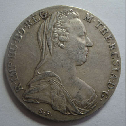 Austria: Maria Theresa Silver Thaler dated 1780 (13 available)