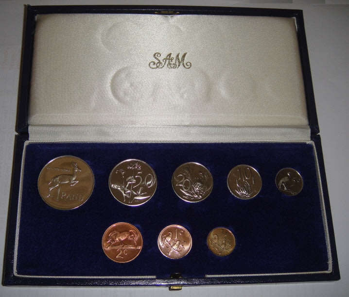 Republic of South Africa: Proof Set of 1971