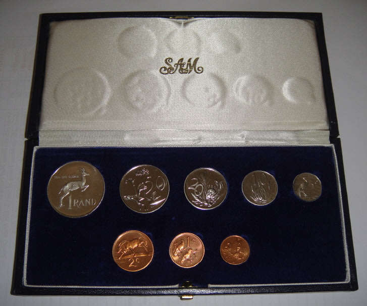 Republic of South Africa: Proof Set of 1972