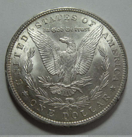 United States of America: Silver Morgan Dollar of 1885 (New Orleans Mint)
