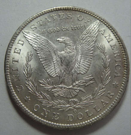 United States of America: Silver Morgan Dollar of 1901 (New Orleans Mint)