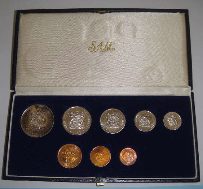 Republic of South Africa : Proof Set of 1983