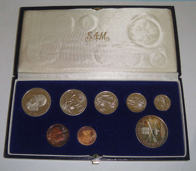 Republic of South Africa : Proof Set of 1985