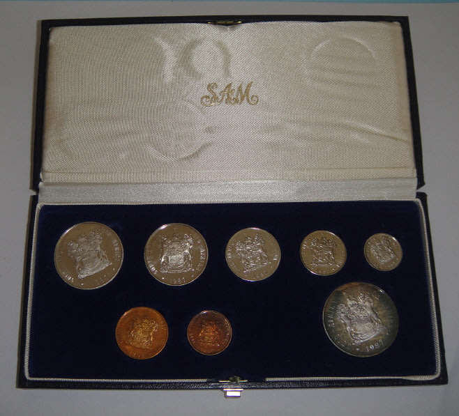 Republic of South Africa : Proof Set of 1987