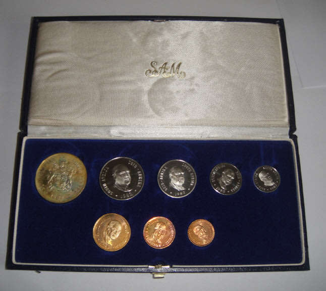 Republic of South Africa: Short Proof Set of 1982