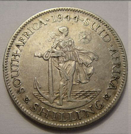 Union of South Africa : One Shilling (1/-) of 1944 (Extremely Fine)