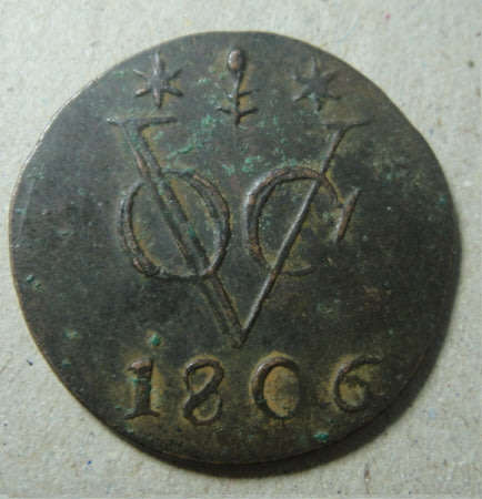 Dutch East India Company (VOC) : Gelderland: Shipwrecked Doit of 1806
