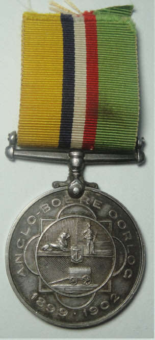 Anglo-Boere Oorlog Medal to Burger J.D. Combrink (Lydenburg Kommando)