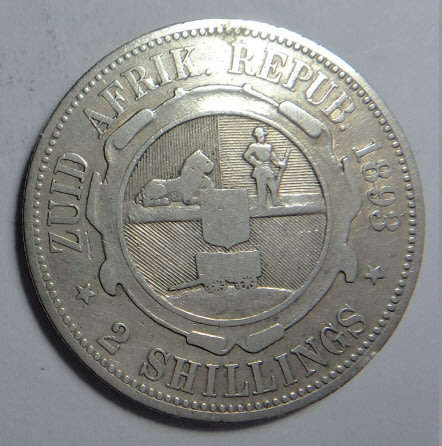 Paul Kruger ZAR: The Scarce Two-Shillings of 1893