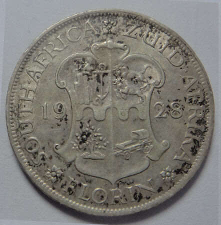 Union of South Africa: Two-Shillings (2/-) of 1928