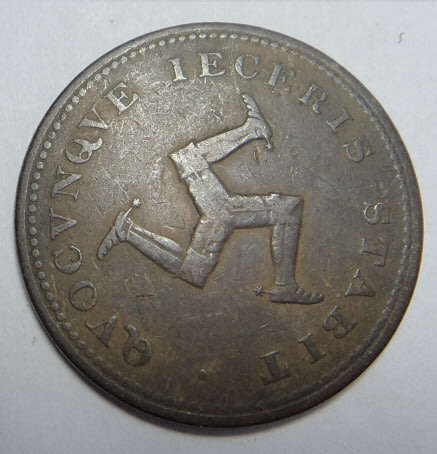 Isle of Man Banking Company (Castletown) One Penny Token of 1811
