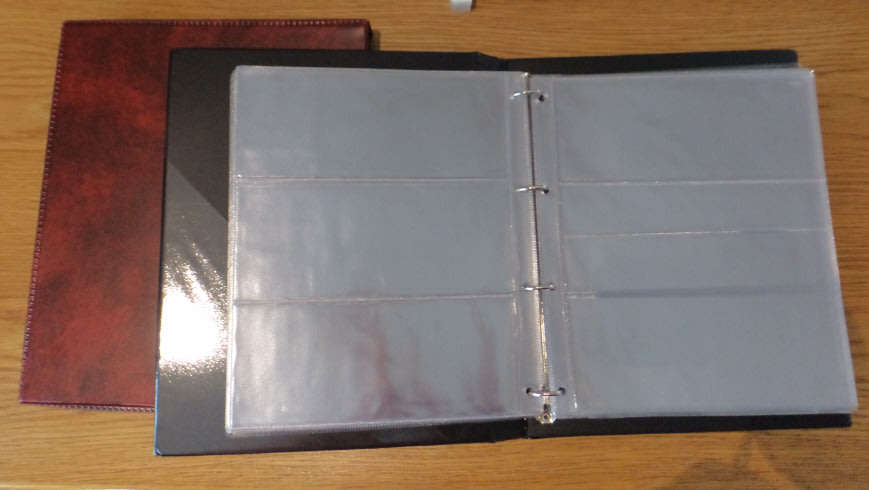 Bank Note Album with 22 Pages for 64 Banknotes