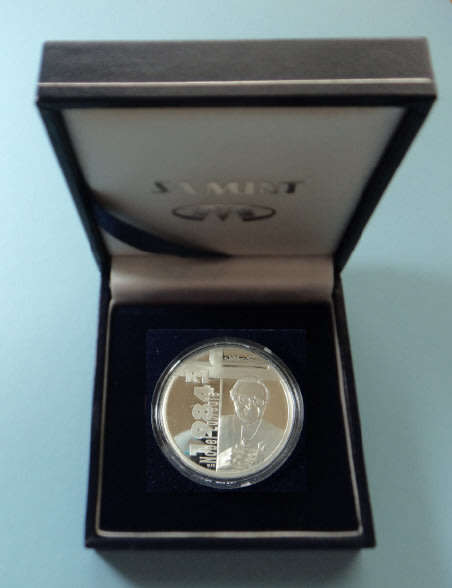Republic of South Africa: Silver Proof R1 of 2006 (Desmond Tutu)