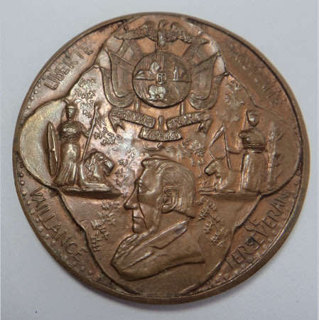 Anglo Boer Prisoners of War on the Island of St. Helena Medal (RARE)