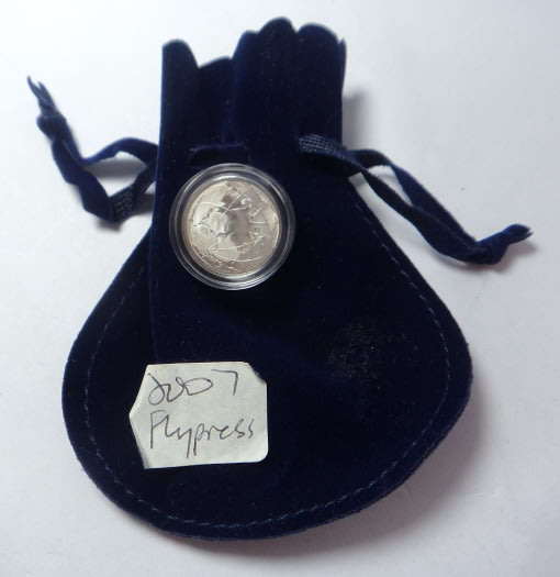 Republic of South Africa: Silver Proof Tickey of 2007 (Polar Year)