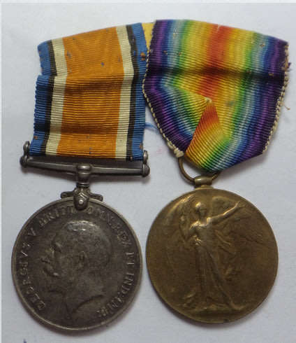 First World War Group to Cpl. W. Bassingthwaighte, S.A.F.A