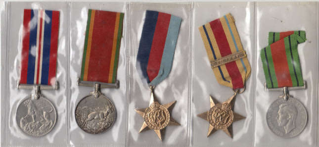Second World War Group to 19734 W.R. Perold