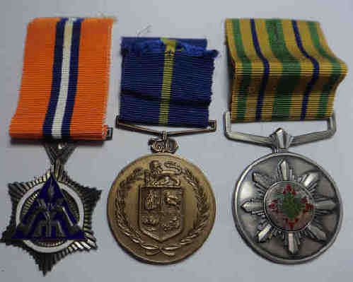 South Africa Police Group to W29174R Major JJ Human