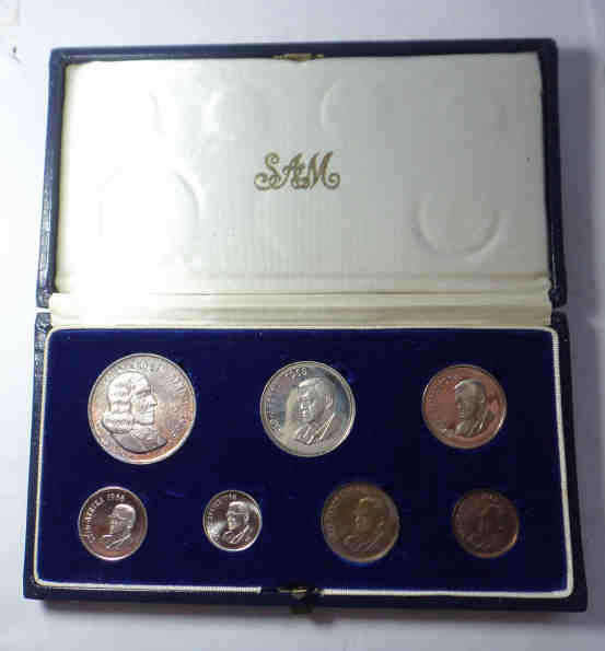 Republic of South Africa: Short Proof Set of 1968