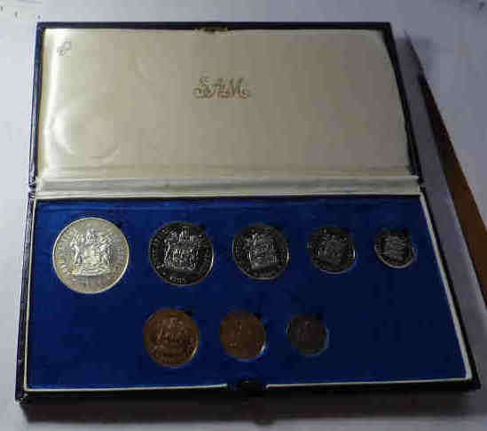 Republic of South Africa: Short Proof Set of 1980
