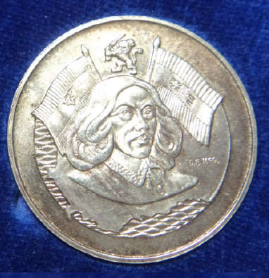 Union of South Africa: Sterling Silver Jan van Riebeeck Tercentenary Medal