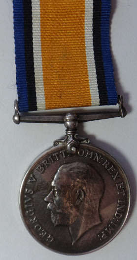 World War I British War Medal to 4190 Pte. L.T. Godfrey 2 BN. A.I.F.