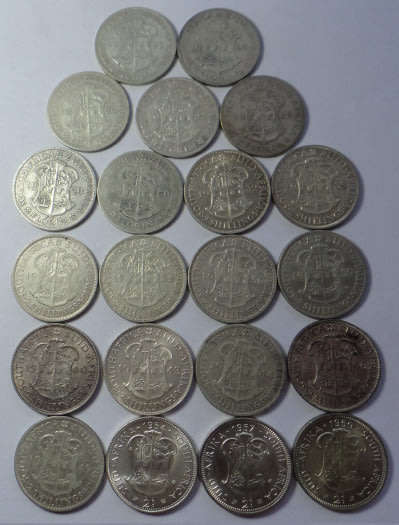 Union of South Africa: Two-Shillings Collection from 1923 onwards