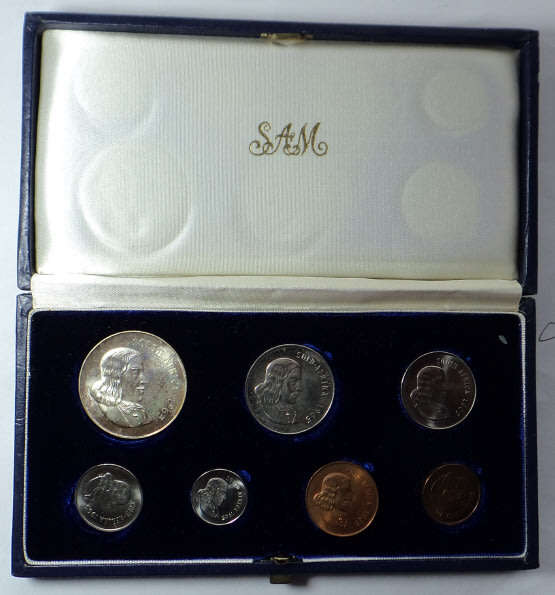 Republic of South Africa: Short Proof Set of 1965